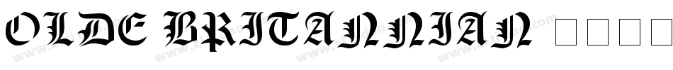 Olde Britannian字体转换